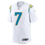 ropa NFL los angeles chargers gerald everett nike camiseta blanca de jugador hombres 20DRH6502 - Image 2