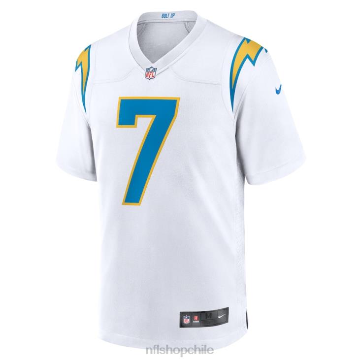 ropa NFL los angeles chargers gerald everett nike camiseta blanca de jugador hombres 20DRH6502 - Image 2