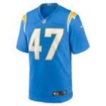 ropa NFL los angeles chargers josh harris camiseta nike azul polvo hombres 20DRH4754 - Image 2