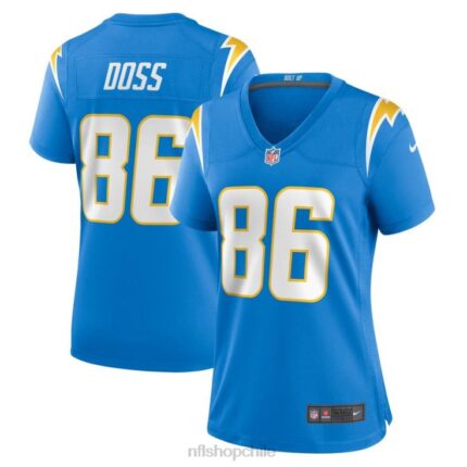 ropa NFL los angeles chargers keelan doss nike polvo azul camiseta de jugador de local mujer 20DRH5981