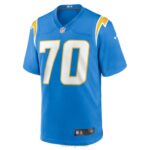 ropa NFL Los Angeles Chargers Rashawn Slater Nike camiseta de juego azul polvo hombres 20DRH3228 - Image 2
