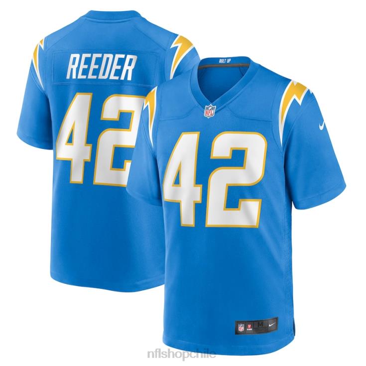 ropa NFL los angeles chargers troy reeder camiseta nike azul polvo hombres 20DRH5750 - Image 1