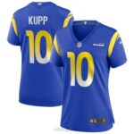 ropa NFL los angeles rams cooper kupp nike camiseta royal game mujer 20DRH1288