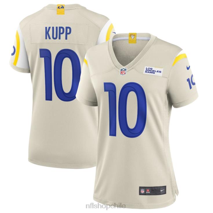 ropa NFL los angeles rams cooper kupp nike hueso juego jersey mujer 20DRH4613 - Image 1
