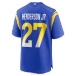 ropa NFL los angeles rams darrell henderson jr. camiseta nike royal game hombres 20DRH4617 - Image 3