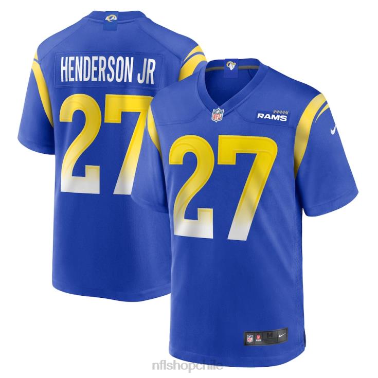 ropa NFL los angeles rams darrell henderson jr. camiseta nike royal game hombres 20DRH4617 - Image 1