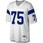 ropa NFL los angeles rams deacon jones mitchell & ness réplica de camiseta blanca heredada de 1969 hombres 20DRH3787 - Image 2