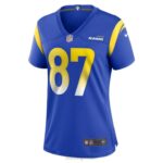 ropa NFL los angeles rams jacob harris camiseta nike royal game player mujer 20DRH5727 - Image 2