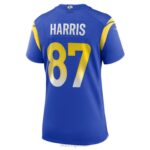 ropa NFL los angeles rams jacob harris camiseta nike royal game player mujer 20DRH5727 - Image 3