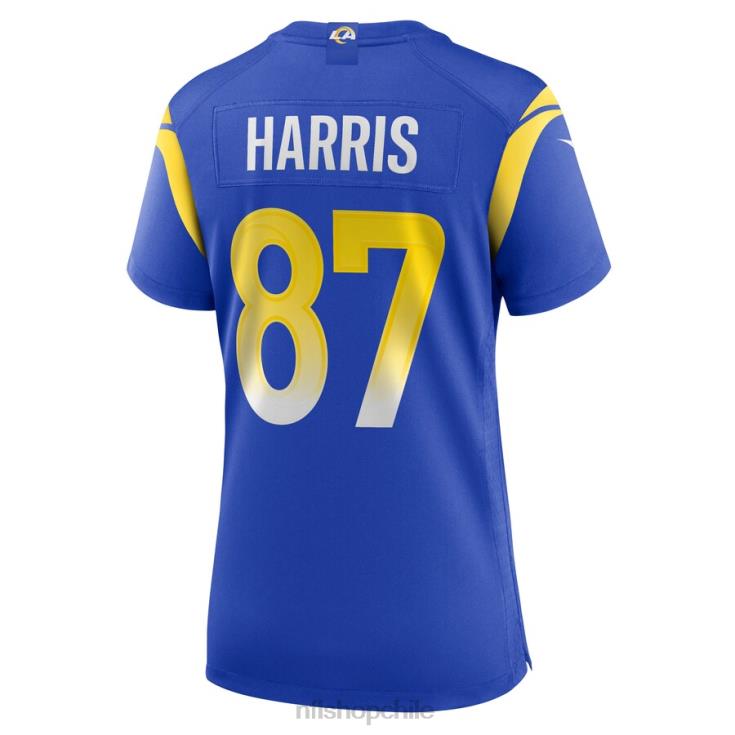 ropa NFL los angeles rams jacob harris camiseta nike royal game player mujer 20DRH5727 - Image 3