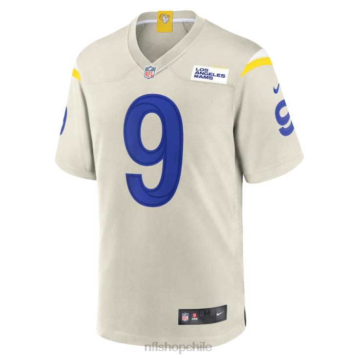 ropa NFL los angeles rams matthew stafford nike hueso juego camiseta hombres 20DRH3323 - Image 2