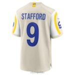 ropa NFL los angeles rams matthew stafford nike hueso juego camiseta hombres 20DRH3323 - Image 3