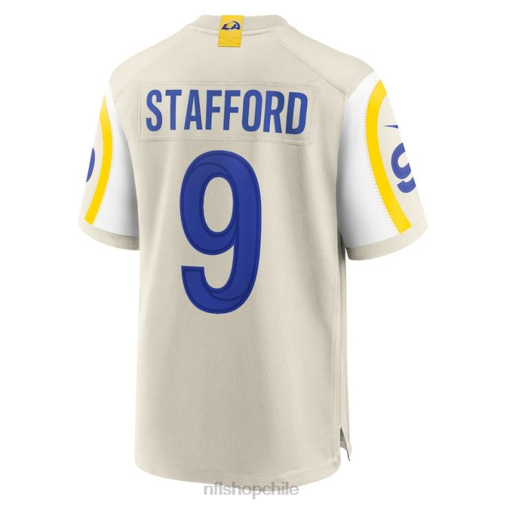 ropa NFL los angeles rams matthew stafford nike hueso juego camiseta hombres 20DRH3323 - Image 3