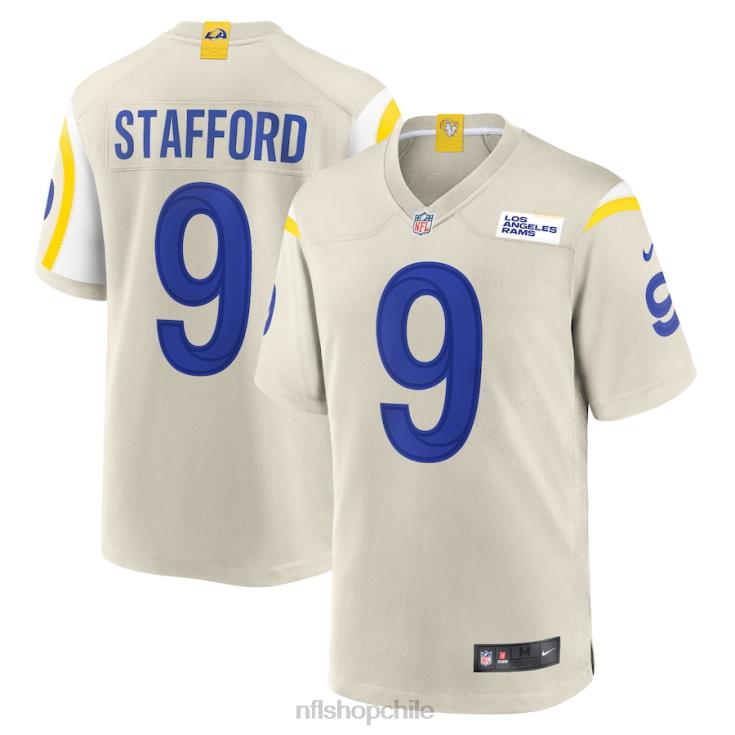 ropa_nfl_los_angeles_rams_matthew_stafford_nike_hueso_juego_camiseta_hombres_20drh3323.jpg ropa NFL los angeles rams matthew stafford nike hueso juego camiseta hombres 20DRH3323 - Image 1