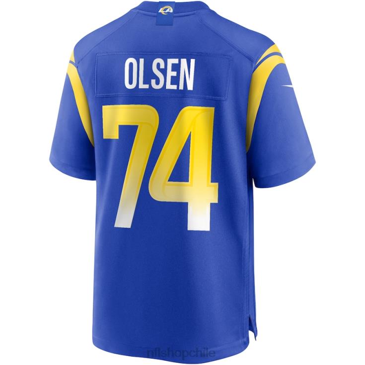 ropa NFL los angeles rams merlin olsen nike juego real camiseta de jugador retirado hombres 20DRH4078 - Image 3