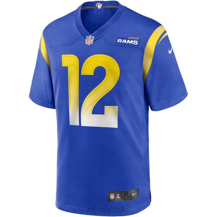 ropa NFL los angeles rams van jefferson camiseta nike royal player game hombres 20DRH4072 - Image 2
