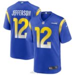 ropa NFL los angeles rams van jefferson camiseta nike royal player game hombres 20DRH4072