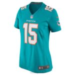 ropa NFL miami Dolphins jaelan phillips camiseta nike aqua game player mujer 20DRH3693 - Image 2