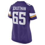 ropa NFL minnesota vikings austin schlottmann nike camiseta de jugador púrpura mujer 20DRH5282 - Image 3