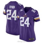 ropa NFL minnesota vikings camryn bynum nike camiseta de juego de jugador púrpura mujer 20DRH1715