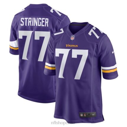 ropa NFL Minnesota Vikings Korey Stringer Nike camiseta de jugador retirado púrpura hombres 20DRH4962