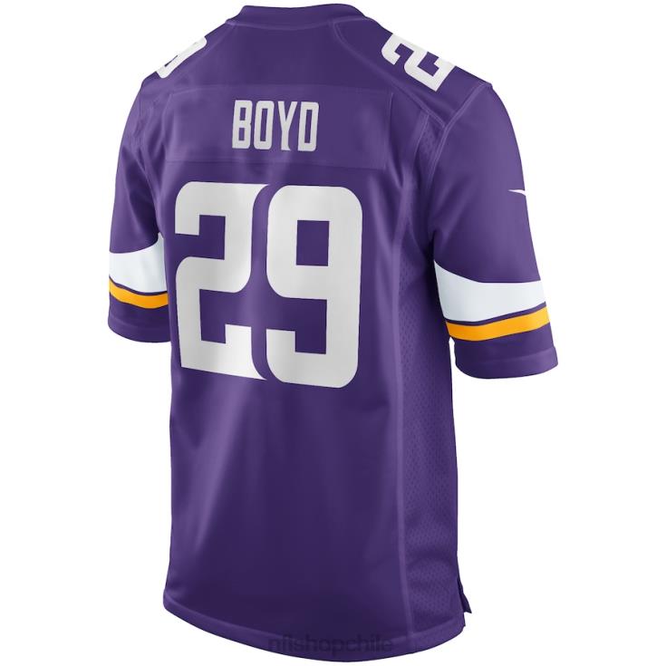 ropa NFL Minnesota Vikings Kris Boyd Nike camiseta de juego morada hombres 20DRH5747 - Image 3