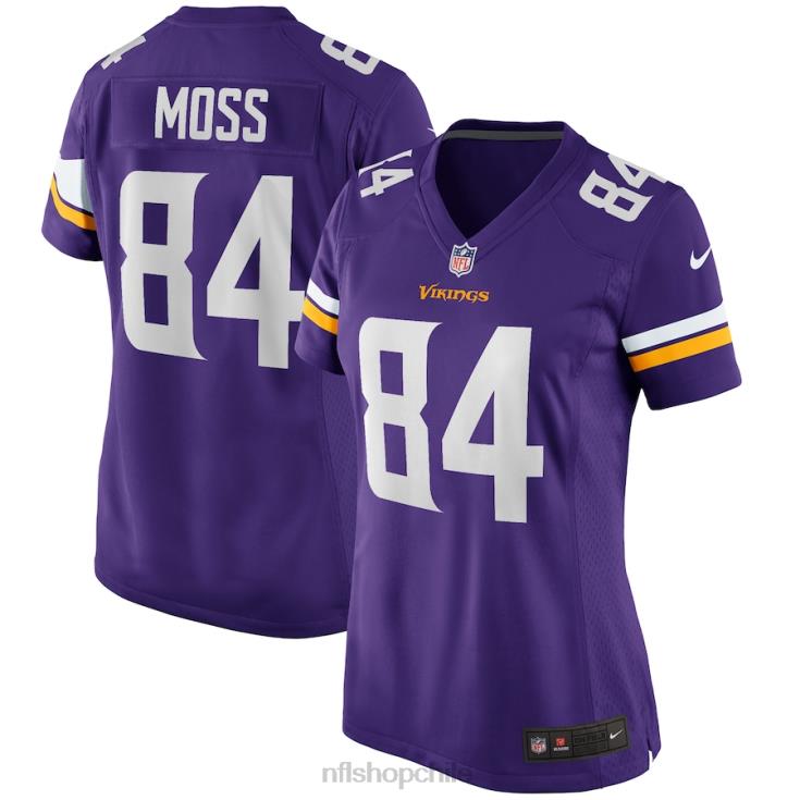 ropa_nfl_minnesota_vikings_randy_moss_nike_purpura_juego_camiseta_de_jugador_retirado_mujer_20drh1513.jpg ropa NFL minnesota vikings randy moss nike púrpura juego camiseta de jugador retirado mujer 20DRH1513 - Image 1
