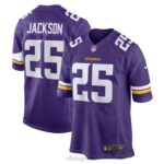 ropa NFL Minnesota Vikings Theo Jackson Nike camiseta de jugador de local morada hombres 20DRH6547
