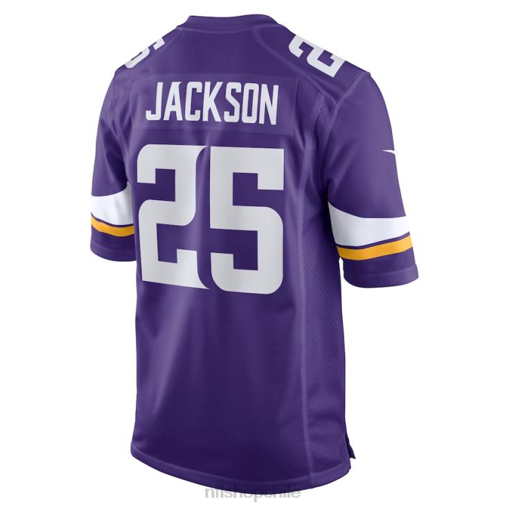 ropa NFL Minnesota Vikings Theo Jackson Nike camiseta de jugador de local morada hombres 20DRH6547 - Image 3