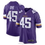 ropa NFL minnesota vikings troy tinte nike púrpura juego camiseta hombres 20DRH4963