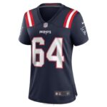 ropa NFL New England Patriots Andrew Stueber camiseta Nike azul marino Game Player mujer 20DRH5138 - Image 2