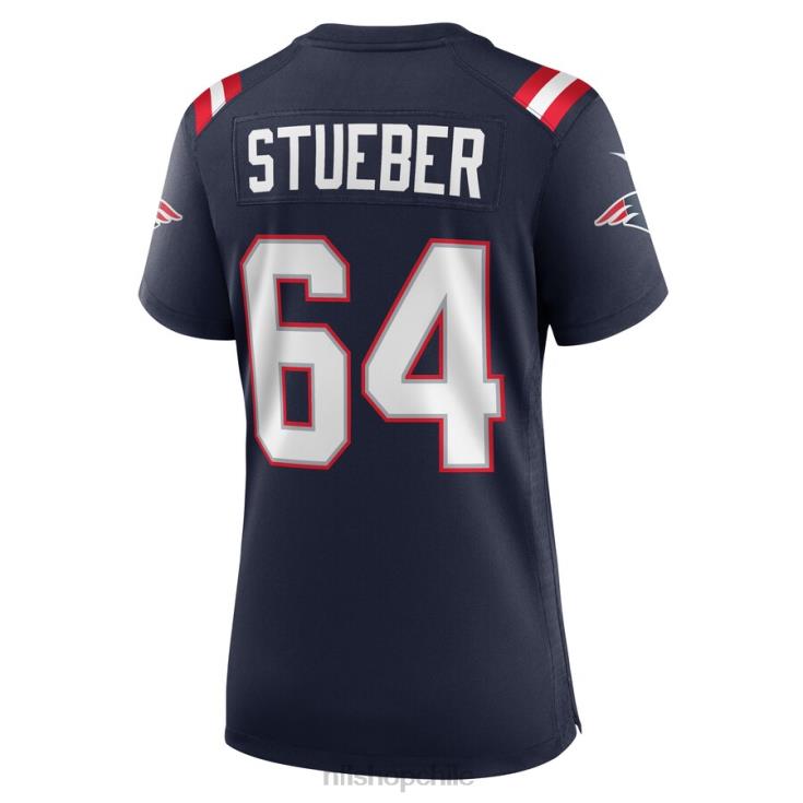 ropa NFL New England Patriots Andrew Stueber camiseta Nike azul marino Game Player mujer 20DRH5138 - Image 3