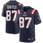 ropa NFL New England Patriots Ben Coates Nike Navy Game Camiseta de jugador retirado hombres 20DRH6787