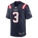 ropa NFL New England Patriots Jabrill Peppers Nike camiseta azul marino Game hombres 20DRH2843 - Image 2