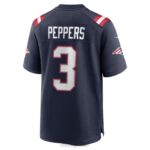 ropa NFL New England Patriots Jabrill Peppers Nike camiseta azul marino Game hombres 20DRH2843 - Image 3