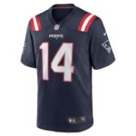 ropa NFL New England Patriots Ty Montgomery Nike camiseta azul marino del juego del jugador hombres 20DRH6813 - Image 2