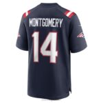 ropa NFL New England Patriots Ty Montgomery Nike camiseta azul marino del juego del jugador hombres 20DRH6813 - Image 3