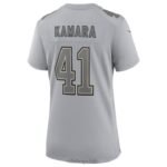 ropa NFL new orleans saints alvin kamara nike gris atmósfera moda juego camiseta mujer 20DRH1178 - Image 3