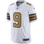 ropa NFL New Orleans Saints Drew Brees Nike blanco vapor intocable color Rush camiseta de jugador limitada hombres 20DRH744 - Image 2