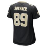 ropa NFL new orleans saints dylan soehner nike camiseta negra del juego mujer 20DRH5146 - Image 3
