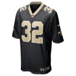 ropa NFL new orleans saints tyrann mathieu nike camiseta negra del juego del jugador hombres 20DRH3351 - Image 2