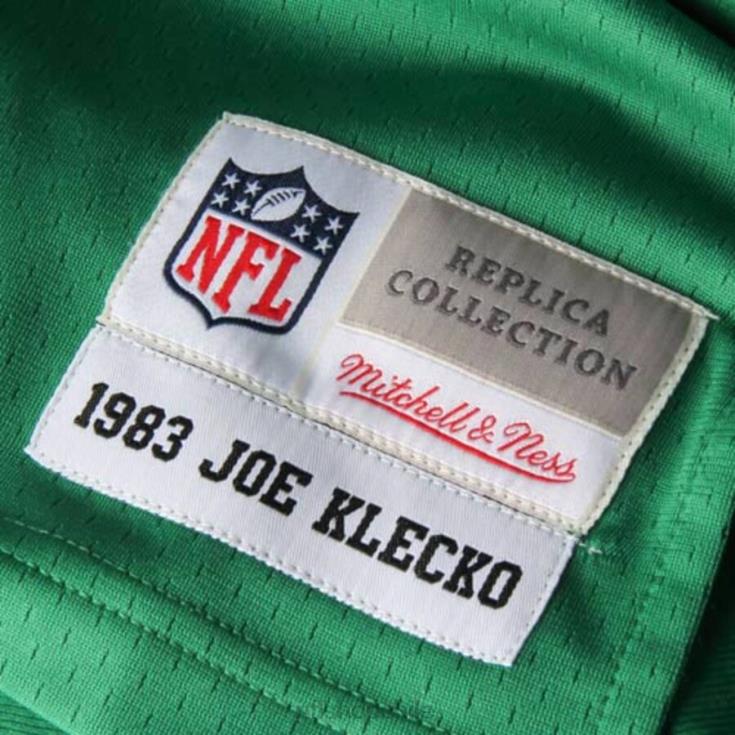 ropa NFL New York Jets Joe Klecko Mitchell & Ness Green Jugador retirado Legacy Réplica Jersey hombres 20DRH2974 - Image 6