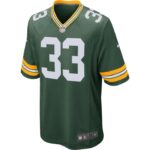 ropa NFL Packers de Green Bay Aaron Jones Nike camiseta de juego verde hombres 20DRH362 - Image 2