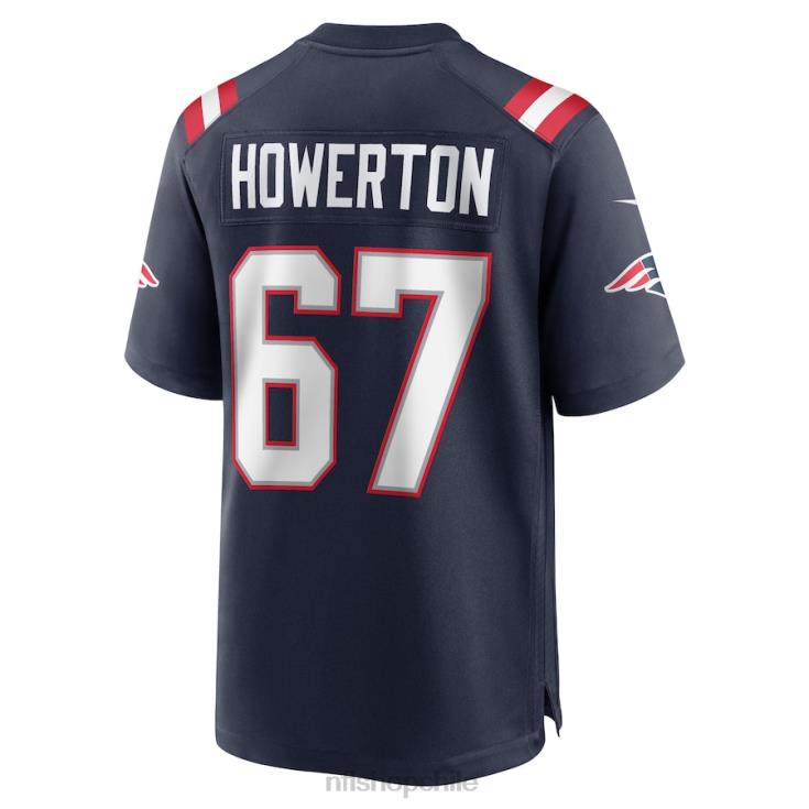 ropa NFL Patriotas de Nueva Inglaterra Hayden Howerton Nike azul marino camiseta de jugador local hombres 20DRH6364 - Image 3