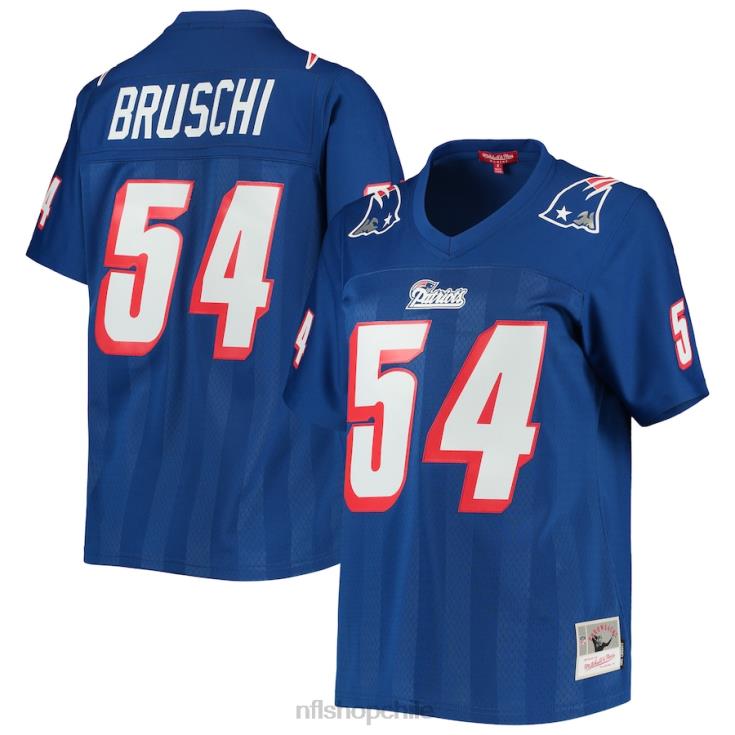 ropa_nfl_patriotas_de_nueva_inglaterra_tedy_bruschi_mitchell_ness_royal_legacy_replica_de_camiseta_de_jugador_mujer_20drh1863.jpg ropa NFL Patriotas de Nueva Inglaterra Tedy Bruschi Mitchell & Ness Royal Legacy réplica de camiseta de jugador mujer 20DRH1863 - Image 1