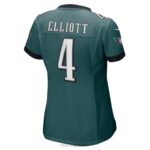 ropa NFL Philadelphia Eagles Jake Elliott Nike Camiseta de juego verde medianoche mujer 20DRH3675 - Image 3