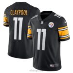 ropa NFL Pittsburgh Steelers Chase Claypool Nike camiseta de jugador limitada vapor negro hombres 20DRH2634