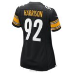 ropa NFL pittsburgh steelers james harrison nike camiseta de juego retirada negra mujer 20DRH3387 - Image 3