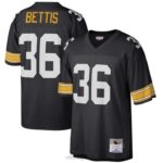 ropa NFL pittsburgh steelers jerome bettis mitchell & ness negro grande y alto 1996 réplica de jugador retirado hombres 20DRH840