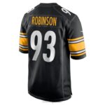 ropa NFL pittsburgh steelers mark robinson nike camiseta negra game player hombres 20DRH4356 - Image 3